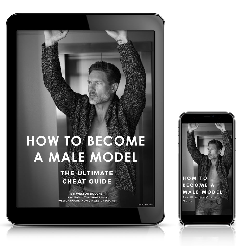 HOW TO BECOME A MALE MODEL // The Ultimate Cheat Guide - FREE