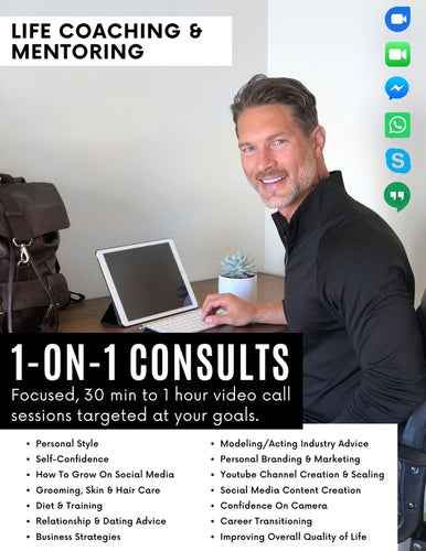 1-On-1 Video Call Consults // Mentoring & Coaching